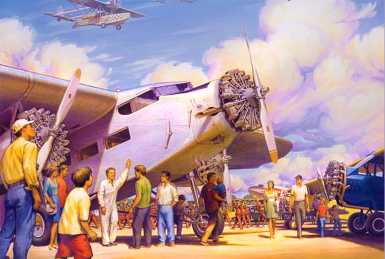 Vintage Views of Past Times